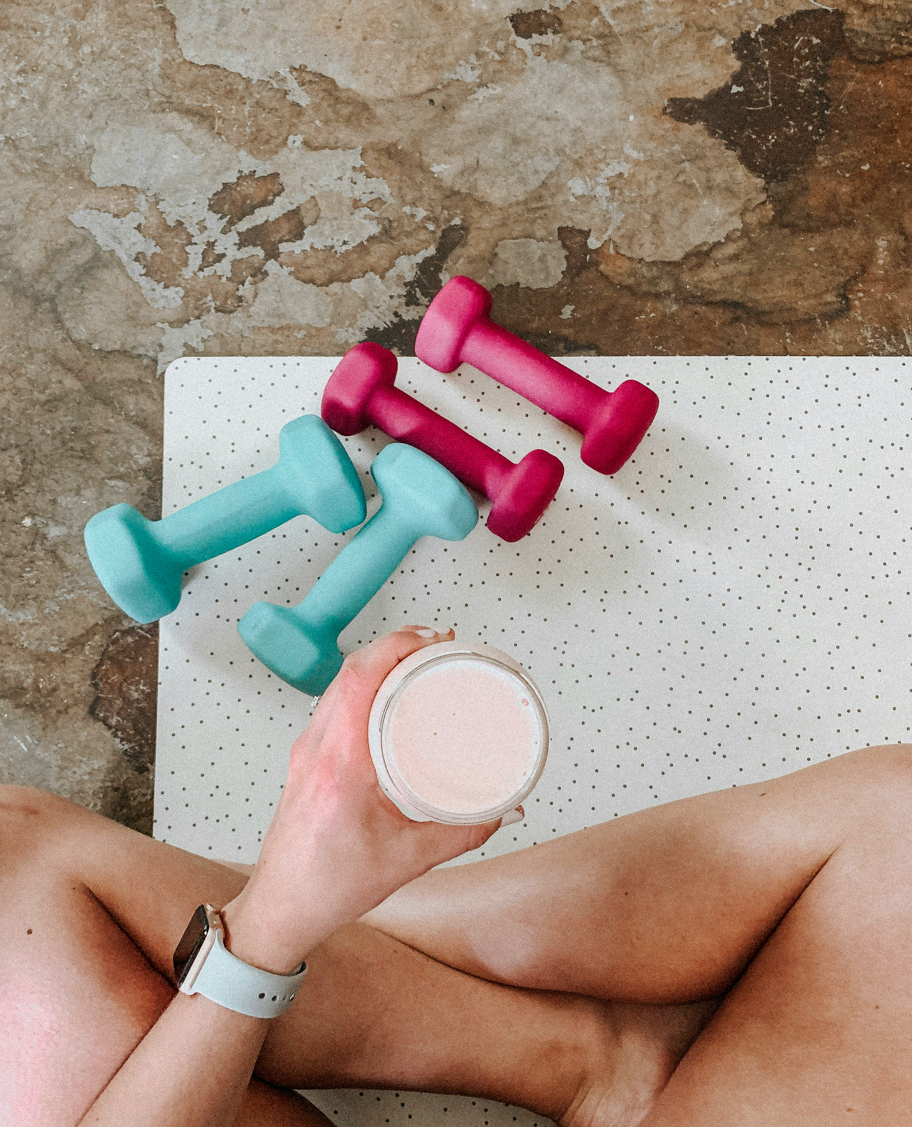 살은 빠지는데, 근육도 함께 빠지고 있었습니다